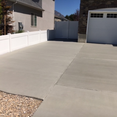 before and after concrete resurfacing utah