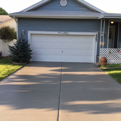 before and after concrete resurfacing utah